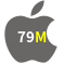 Aplicativo 79M para iOS